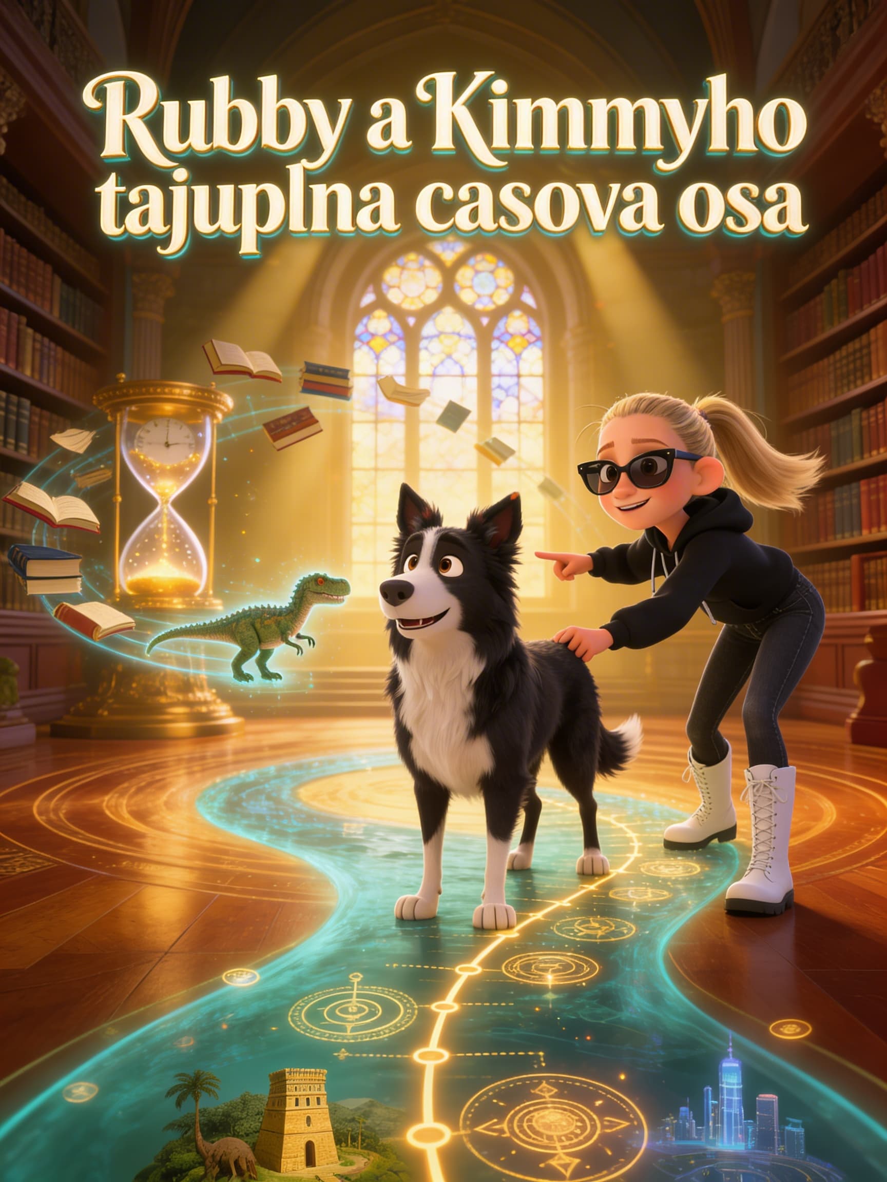 Rubby a Kimmyho tajuplná časová osa cover